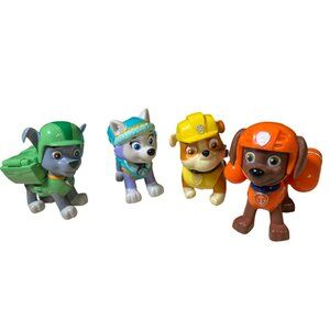 Paw Patrol Characters Set of 4 Mini Figures